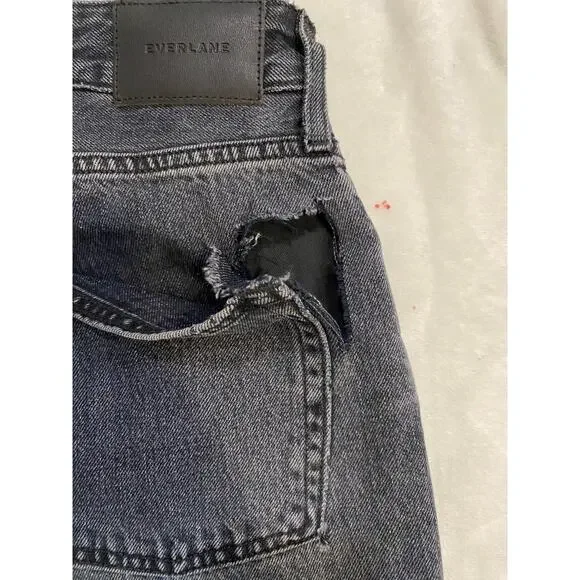 Everlane Women's The 90’s Cheeky Black Jeans - Picture 12 of 12